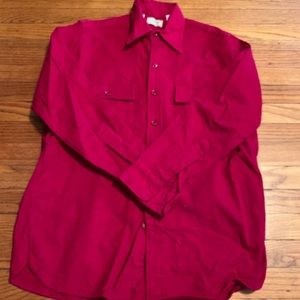 LL Bean Chamois Cloth Shirt